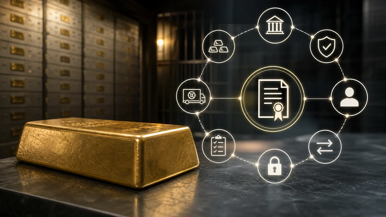 The Gold Stays in the Vault. The Rights Move: Why Tokenised Commodities Need an Asset Passport